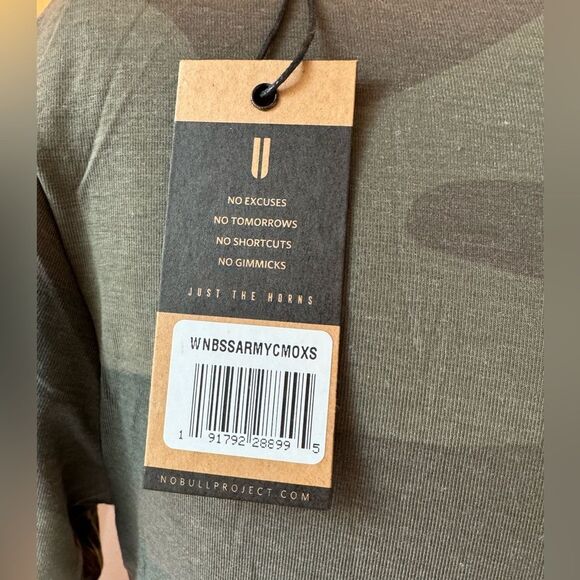 NWT NOBULL camo t shirt for everyday training tee.for working out. Super soft xs - Picture 4 of 4